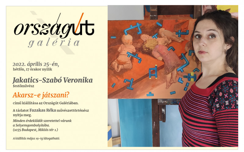 Meghívó Jakatics-Szabó Veronika kiállítására