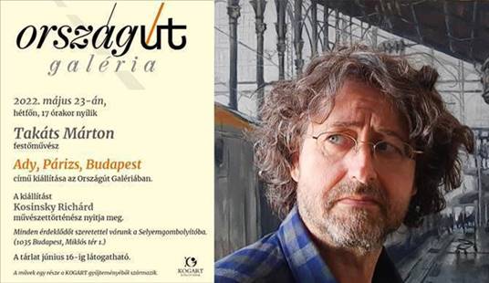 Meghívó Takáts Márton kiállítására